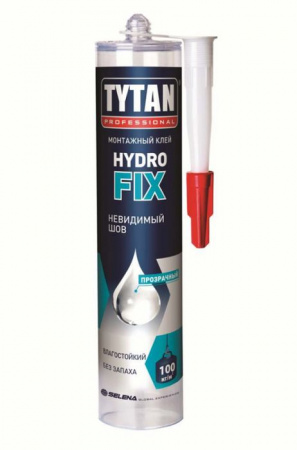 TYTAN Professional Hydro Fix клей акриловый монтажный прозрачный 310 мл - КОЛОРЛОН ВТД Новосибирск