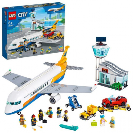 60262Конструктор LEGO CITY "Пассажирский самолёт" - КОЛОРЛОН ВТД Новосибирск