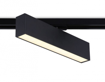 Светильник трековый GL6765 BK черный LED 12W 3000K 300*22*47 - КОЛОРЛОН ВТД Новосибирск