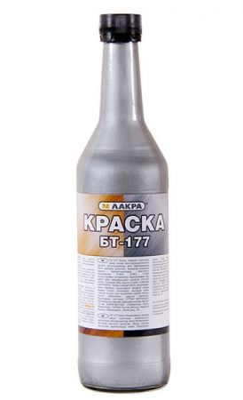 Краска БТ-177 Серебрянка Лакра 0,5л - КОЛОРЛОН ВТД Новосибирск