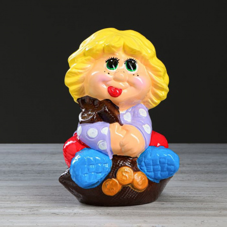 Копилка "Кузя на мешке",МИКС    3405914 - КОЛОРЛОН ВТД Новосибирск