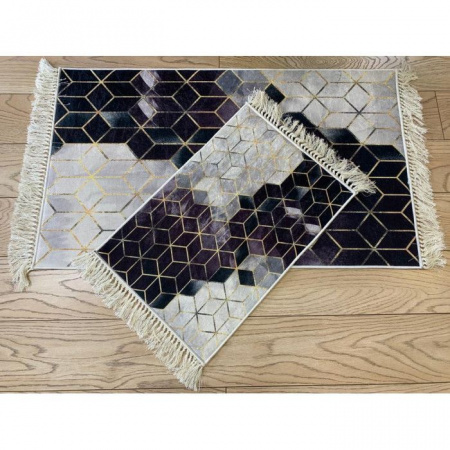 Набор ковриков с бахромой 60*100, 40*60 Deco 20 - КОЛОРЛОН ВТД Новосибирск
