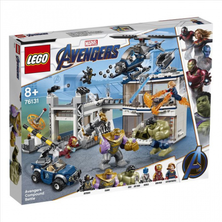 76131Игрушка Супер Герои Битва на базе Мстителей - КОЛОРЛОН ВТД Новосибирск