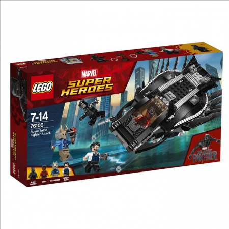 76100Конструктор LEGO SUPER HERO Нападение Королевского Когтя - КОЛОРЛОН ВТД Новосибирск