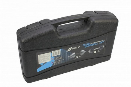 Гантель разборная Start UP HD2706 в пл. чемодане 10кг (1x10кг) - КОЛОРЛОН ВТД Новосибирск