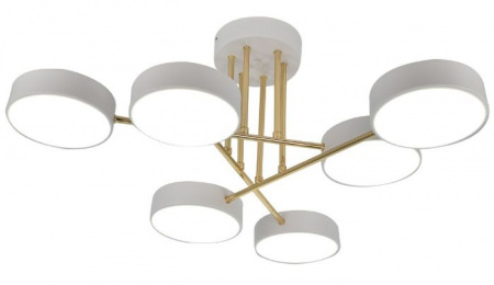Люстра Escada 10262/6 LED*78W White/Gold - КОЛОРЛОН ВТД Новосибирск