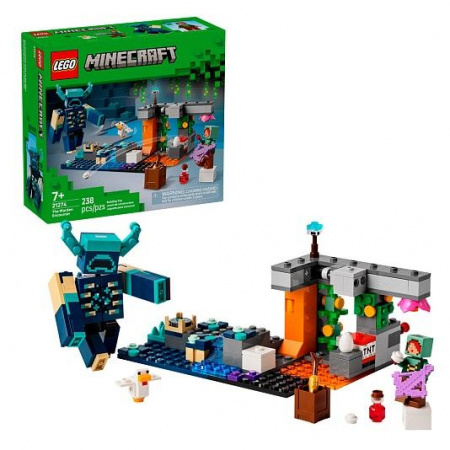 21274 Конструктор LEGO Minecraft "Столкновение с Варденом" - КОЛОРЛОН ВТД Новосибирск