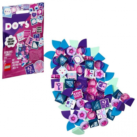41921Конструктор LEGO DOTs "Тайлы DOTS  серия 3" - КОЛОРЛОН ВТД Новосибирск