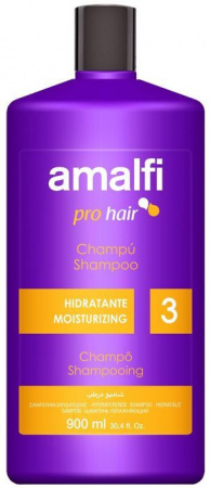 AMALFI  Профессиональный шампунь для волос "Moisturizing",  900ml - КОЛОРЛОН ВТД Новосибирск