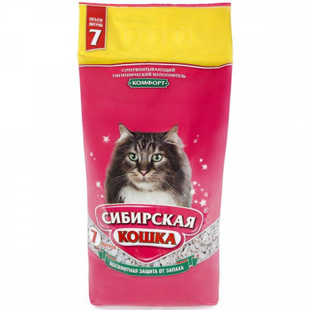 Сибирская кошка наполн. 7л КОМФОРТ - КОЛОРЛОН ВТД Новосибирск