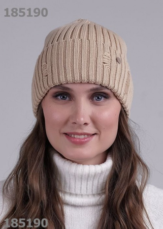 CLEVER 444208ха Шапка женская, *, Бежевый - КОЛОРЛОН ВТД Новосибирск