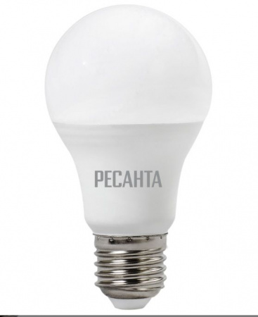 ***9W Led Ресанта LL-R-A60-3K-E27 Лампа - КОЛОРЛОН ВТД Новосибирск