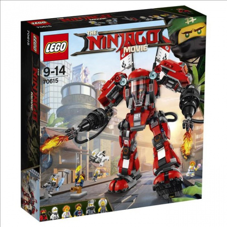 70615 Игрушка Ниндзяго Огненный робот Кая - КОЛОРЛОН ВТД Новосибирск