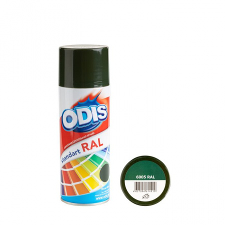 6005 RAL Краска-спрей ODIS standart RAL зеленый мох - КОЛОРЛОН ВТД Новосибирск