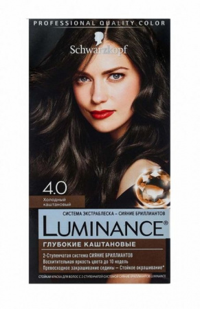 Luminance 4.0 холодный каштановый, 165 мл Краска для волос - КОЛОРЛОН ВТД Новосибирск