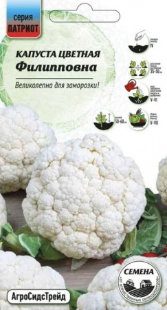 Капуста цветная Филипповна 0.25г (АСТ) - КОЛОРЛОН ВТД Новосибирск