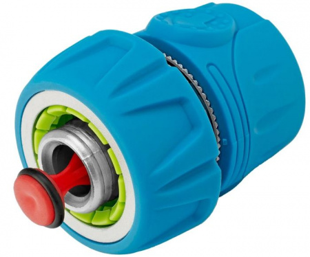 Соединитель быстросъемный 3/4", аквастоп, алюминий, TPR, LUXE// Palisad 65837 - КОЛОРЛОН ВТД Новосибирск