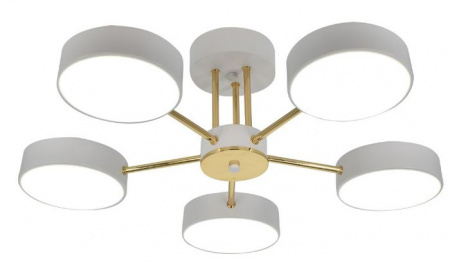 Escada 10262/5 LED*64W White/Gold - КОЛОРЛОН ВТД Новосибирск