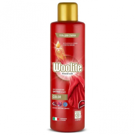 Woolite Premium Color Гель для стирки 900 мл - КОЛОРЛОН ВТД Новосибирск