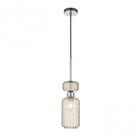 Подвес Escada 1141/1S E14*60W Chrome/Beige - КОЛОРЛОН ВТД Новосибирск