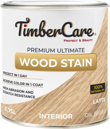 Масло TimberCare WS 350018 (цвет: Латте/ Latte), банка 0,75л - КОЛОРЛОН ВТД Новосибирск