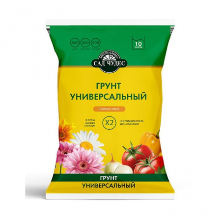 Грунт универсальный Сад Чудес 10 л - КОЛОРЛОН ВТД Новосибирск
