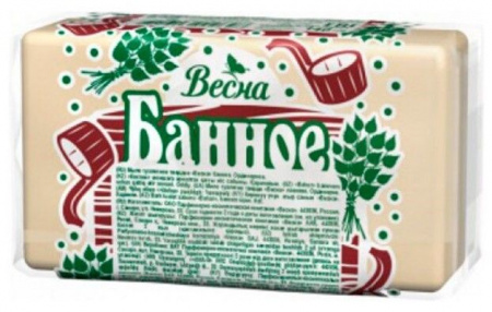 мыло 140гр БАННОЕ  Весна - КОЛОРЛОН ВТД Новосибирск