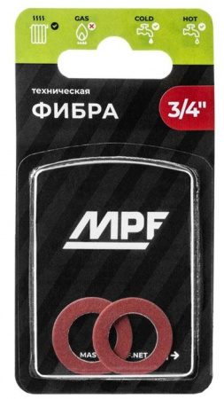 Прокладка из фибры MPF 3/4" (2 шт.), MP - КОЛОРЛОН ВТД Новосибирск