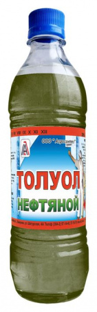 Толуол нефтяной, 0.5л. - КОЛОРЛОН ВТД Новосибирск