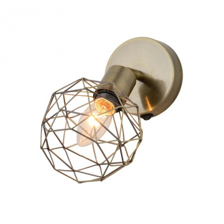 Настенный светильник  Escada 1128/1A E14*40W Antique brass - КОЛОРЛОН ВТД Новосибирск