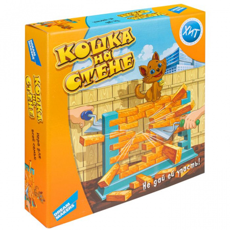 1503C Игра детская настольная "Кошка на стене" - КОЛОРЛОН ВТД Новосибирск