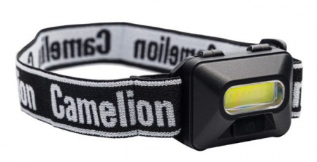 Camelion LED5384 (фонарь налобн, черный,1Вт COB LED, 3 реж, 3XAAA) О - КОЛОРЛОН ВТД Новосибирск