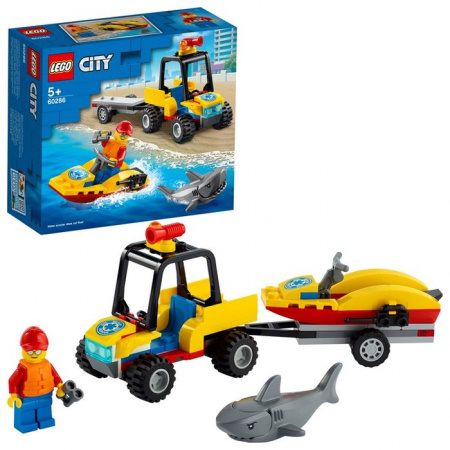 60286Конструктор LEGO CITY "Пляжный спасательный вездеход" - КОЛОРЛОН ВТД Новосибирск