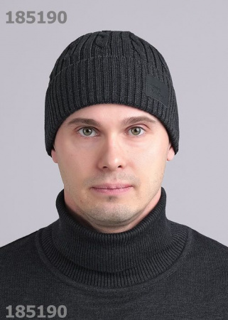 CLEVER 444166ха Шапка мужская, *, Меланж т.серый - КОЛОРЛОН ВТД Новосибирск