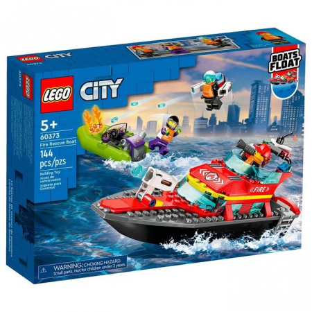 60373 Конструктор LEGO CITY "Пожарная спасательная лодка" - КОЛОРЛОН ВТД Новосибирск