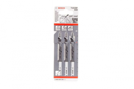 BOSCH 3 ЛОБЗИКОВЫЕ ПИЛКИ T 101 BF, BIM - КОЛОРЛОН ВТД Новосибирск