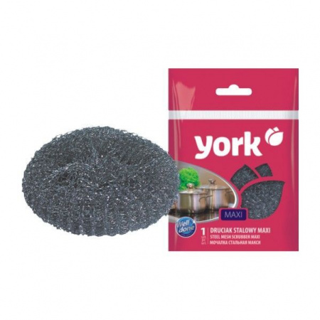 Губка стальная Макси YORK - КОЛОРЛОН ВТД Новосибирск