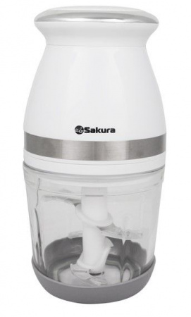 SAKURA Чоппер SA-6270W 400Вт белый 0,6 л - КОЛОРЛОН ВТД Новосибирск