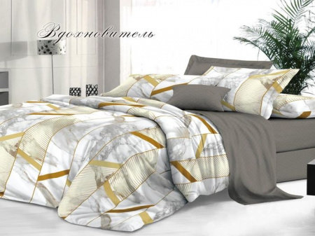 КПБ 1,5-ный "Sateen De Luxe", сатин, Вдохновитель - КОЛОРЛОН ВТД Новосибирск