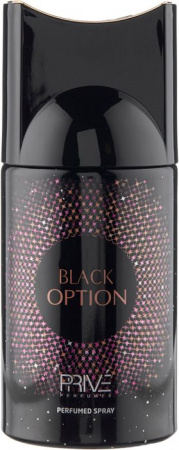 Prive Парфюмированный део-спрей BLACK OPTION  жен.250мл - КОЛОРЛОН ВТД Новосибирск