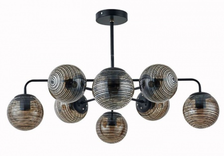 Люстра Escada 646/8P E27*60W Black - КОЛОРЛОН ВТД Новосибирск