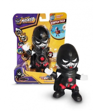 SM001WH Фигурка-тянучка SUPERMASKED, супергерой WHISPERS, со звуком - КОЛОРЛОН ВТД Новосибирск