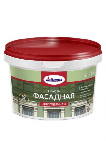 Краска акрил. фасадн. Д-115 3кг/евроведро - КОЛОРЛОН ВТД Новосибирск