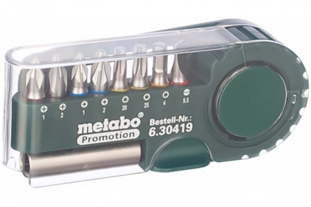 METABO Набор 9 предметов (8 бит+битодержатель) - КОЛОРЛОН ВТД Новосибирск