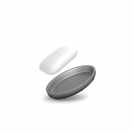 MIRACLE, SILVER  Мыльница настольная FOR-MIR036SIL - КОЛОРЛОН ВТД Новосибирск
