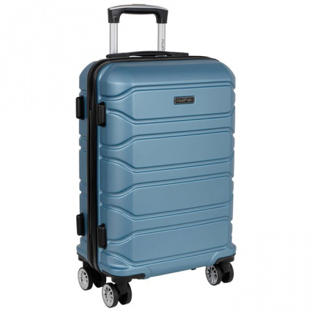 РР5631 (3-ой) Blue синий (20") пластик ABS чемодан малый - КОЛОРЛОН ВТД Новосибирск