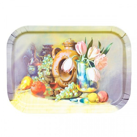 TAT021  Поднос ART DE FRUITS 40x28см - КОЛОРЛОН ВТД Новосибирск