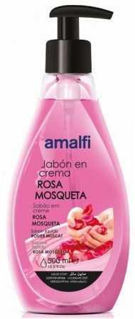 AMALFI  Жидкое мыло для рук  Rose,  500ml - КОЛОРЛОН ВТД Новосибирск
