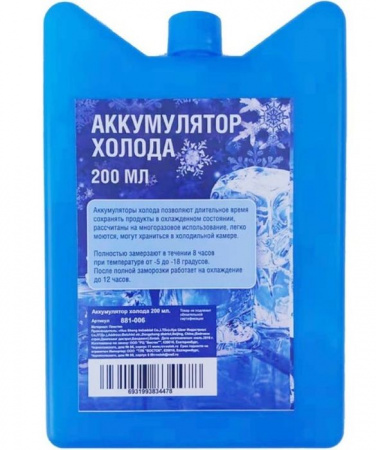 Аккумулятор холода 200 мл. 881-006 - КОЛОРЛОН ВТД Новосибирск