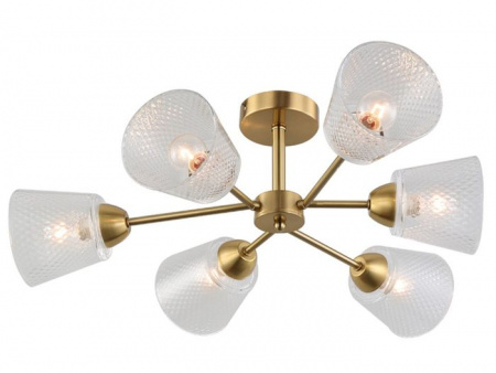 Люстра Escada 1104/6P E14*60W Brass - КОЛОРЛОН ВТД Новосибирск